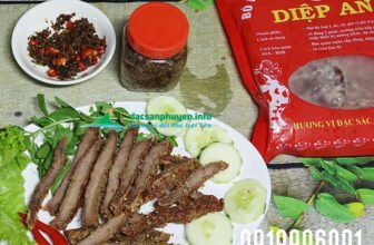 Đặc sản Phú Yên: Bò một nắng, muối kiến vàng